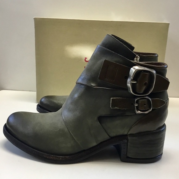 NIB A.S.98 Olin Ankle boots Olive (37) 7 - Picture 4 of 8
